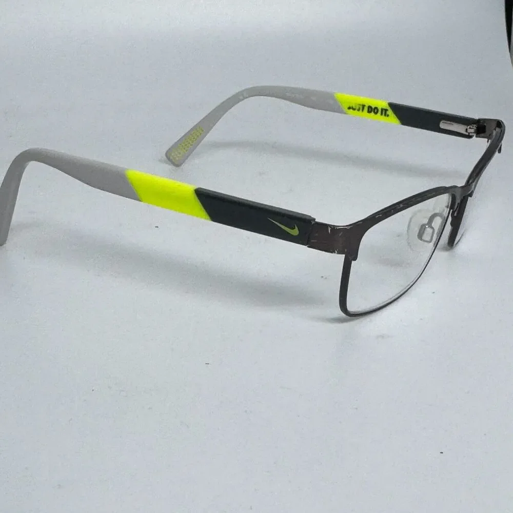 Nike Eyeglasses KIds Full Frame‎ 5575 068 Gray Boys Girls 49[]14 125 H2299